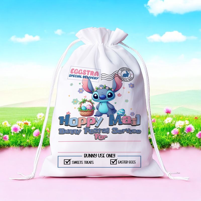 Gepersonaliseerd Paaszakje - Stitch