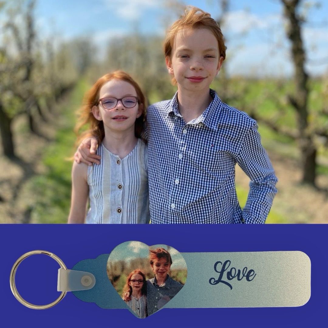 Sleutelhanger “Love” – Hartje met Foto