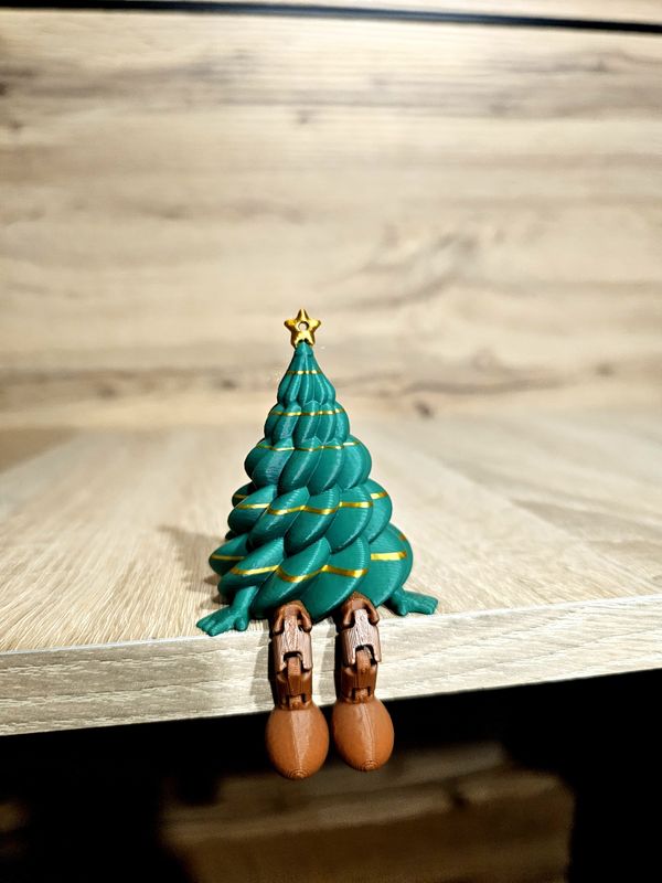 Dekoracja w kształcie choinki