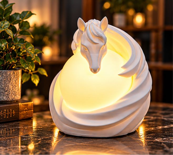 Lampa Koń