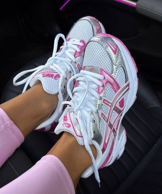 ASICS Gel 1130 White and Pink