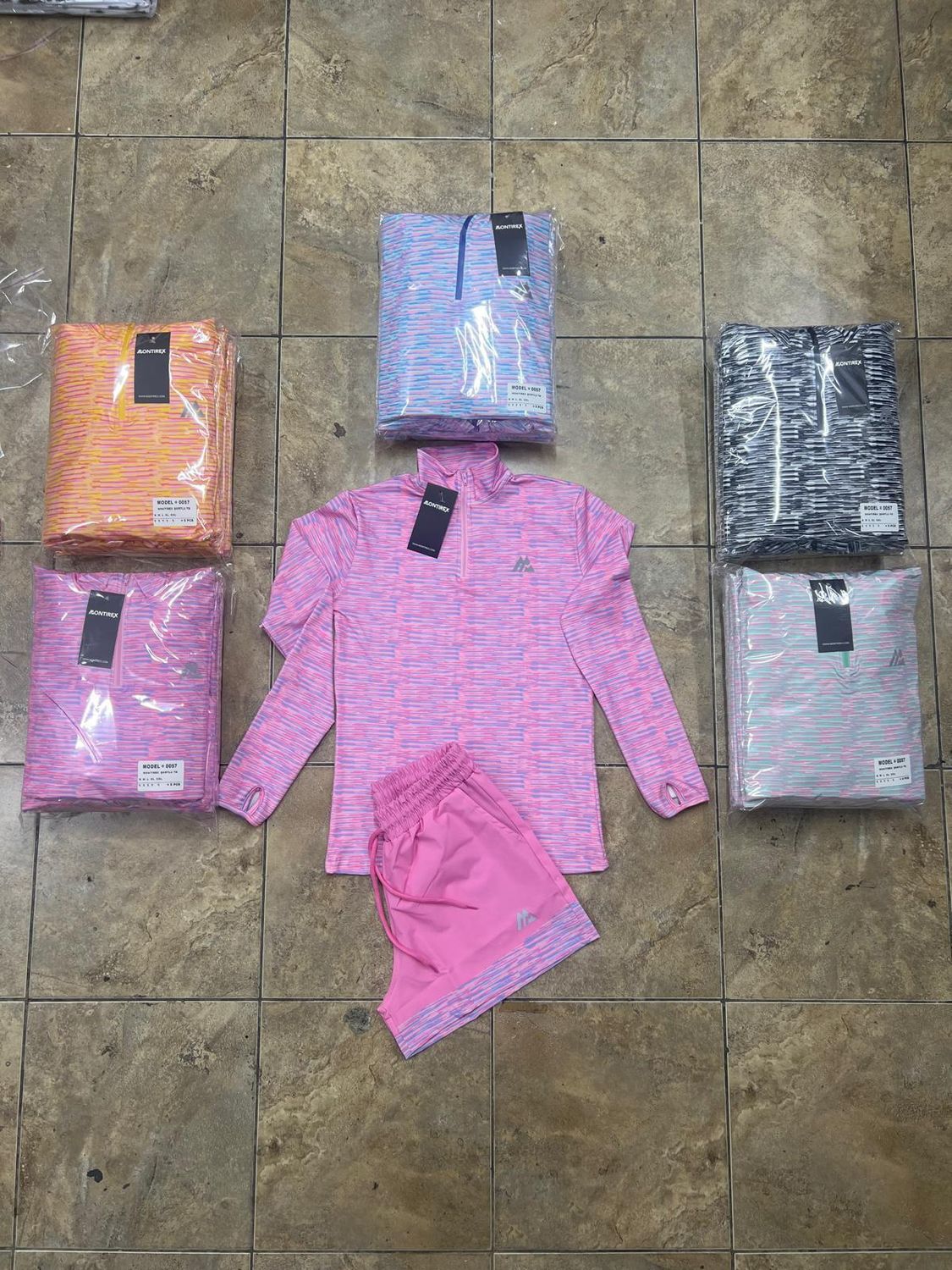 Kids Half Zip Montirex Sets
