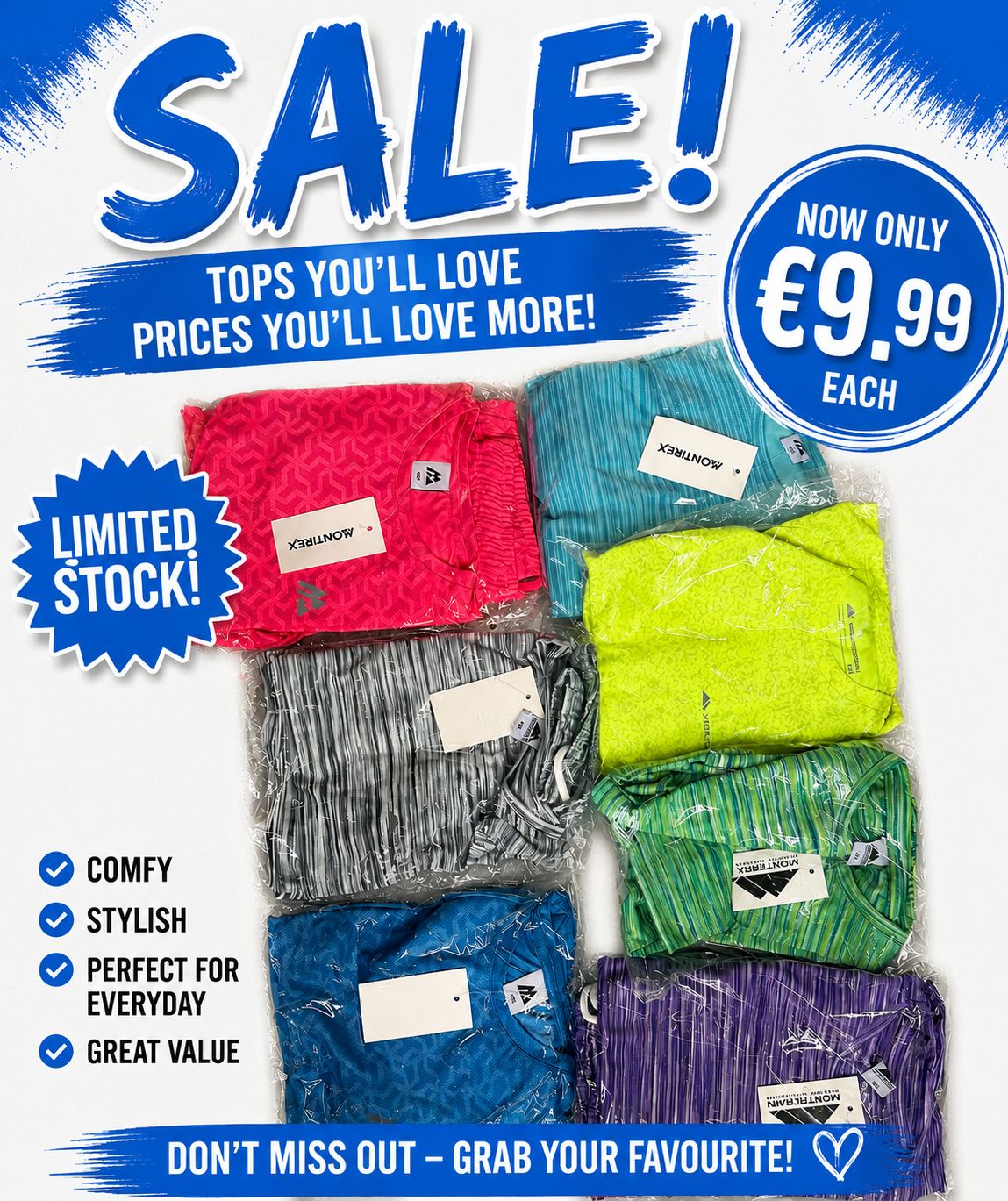 Kids short sets Surprise colours