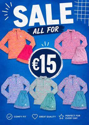 Girls short sets surprise colours