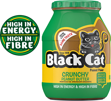 Black Cat Crunchy Peanut Butter 400g