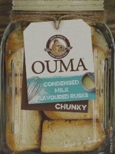 Ouma Condensed Milk Flavoured Rusks 500g