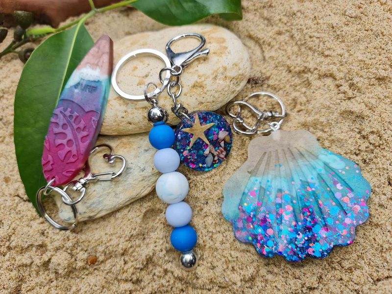 Resin Keyrings