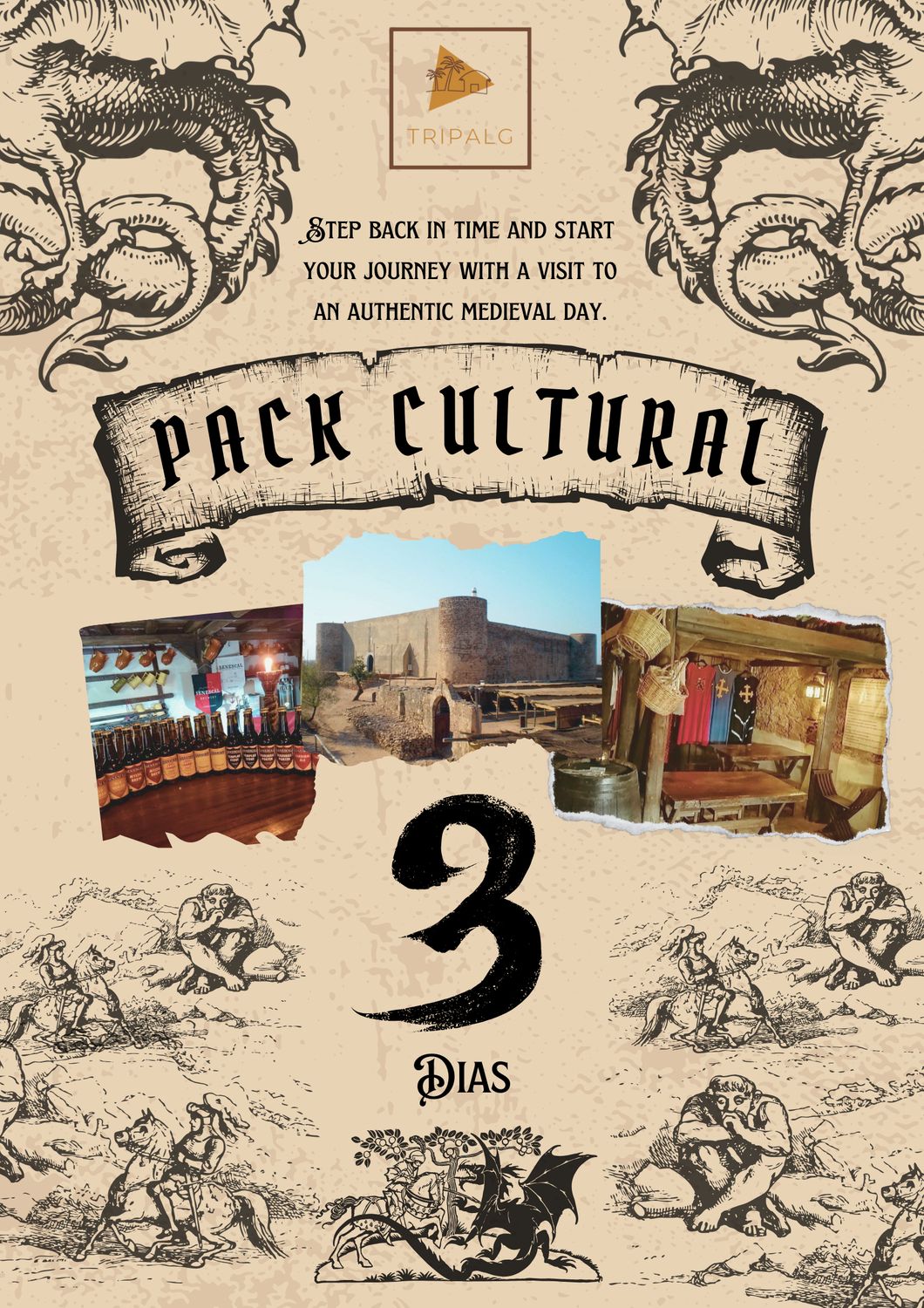 Pack TripAlg Cultural, 3 Dias - Outubro