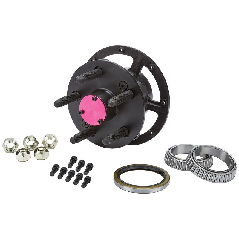 ALLSTAR PERFORMANCE5x5 Rear Hub Kit Steel 2.5