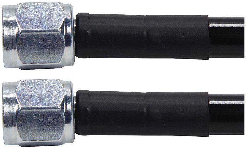ALLSTAR PERFORMANCECoated Braided Line 15in #3Hose -3Str/-3Str Steel