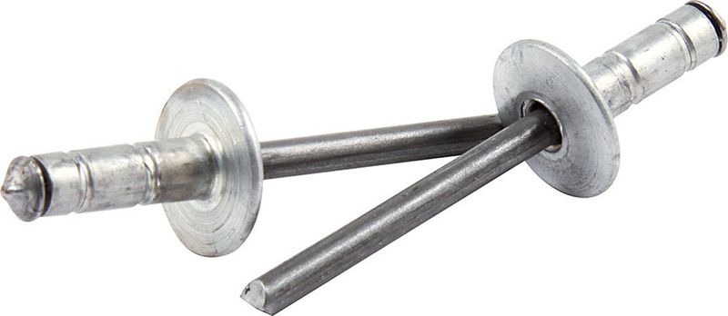 ALLSTAR PERFORMANCEMed Hd Rivet Silver 250pk Multi Grip Alum