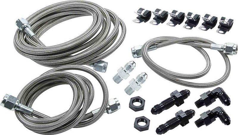 ALLSTAR PERFORMANCEFront End Brake Line Kit LM Aftermarket Calipers