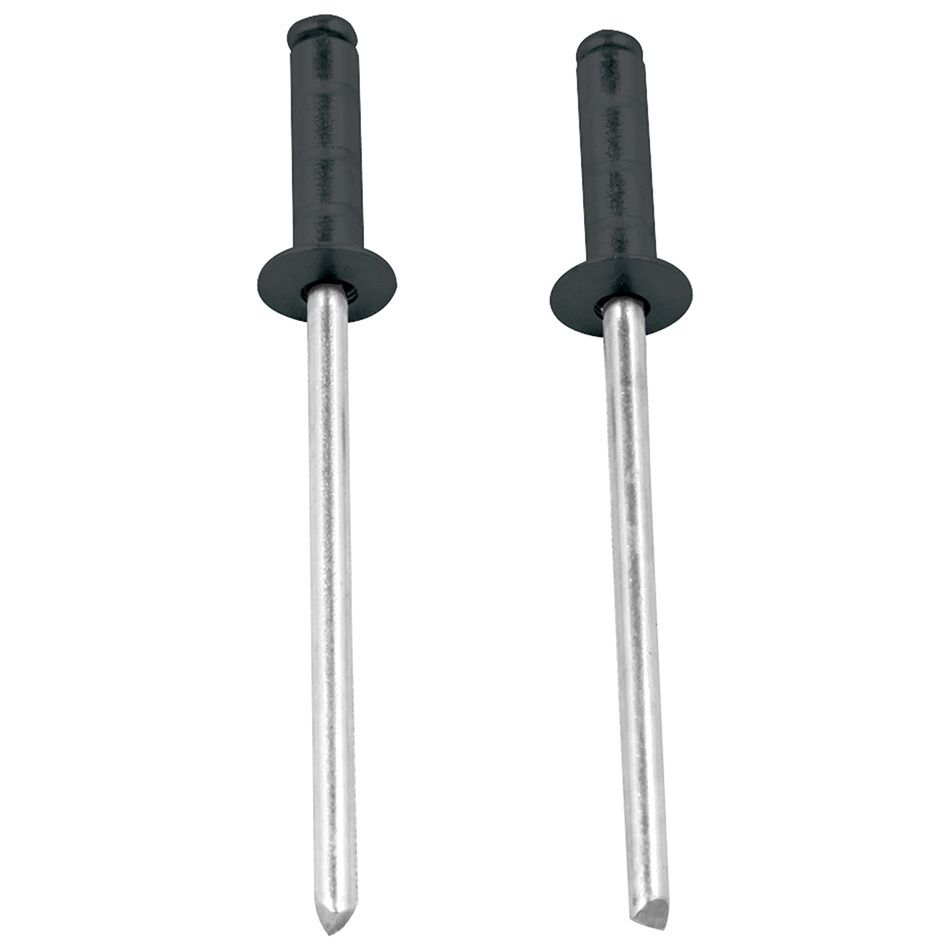ALLSTAR PERFORMANCE1/8in Alum Rivet Black 250pk Multi Grip