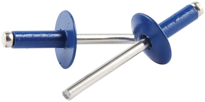 ALLSTAR PERFORMANCELg Hd Rivet Blue Alum 250pk Chevron