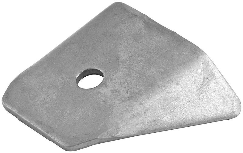 ALLSTAR PERFORMANCEBody Brace Tabs Flat Mount 4pk 1/4in Hole