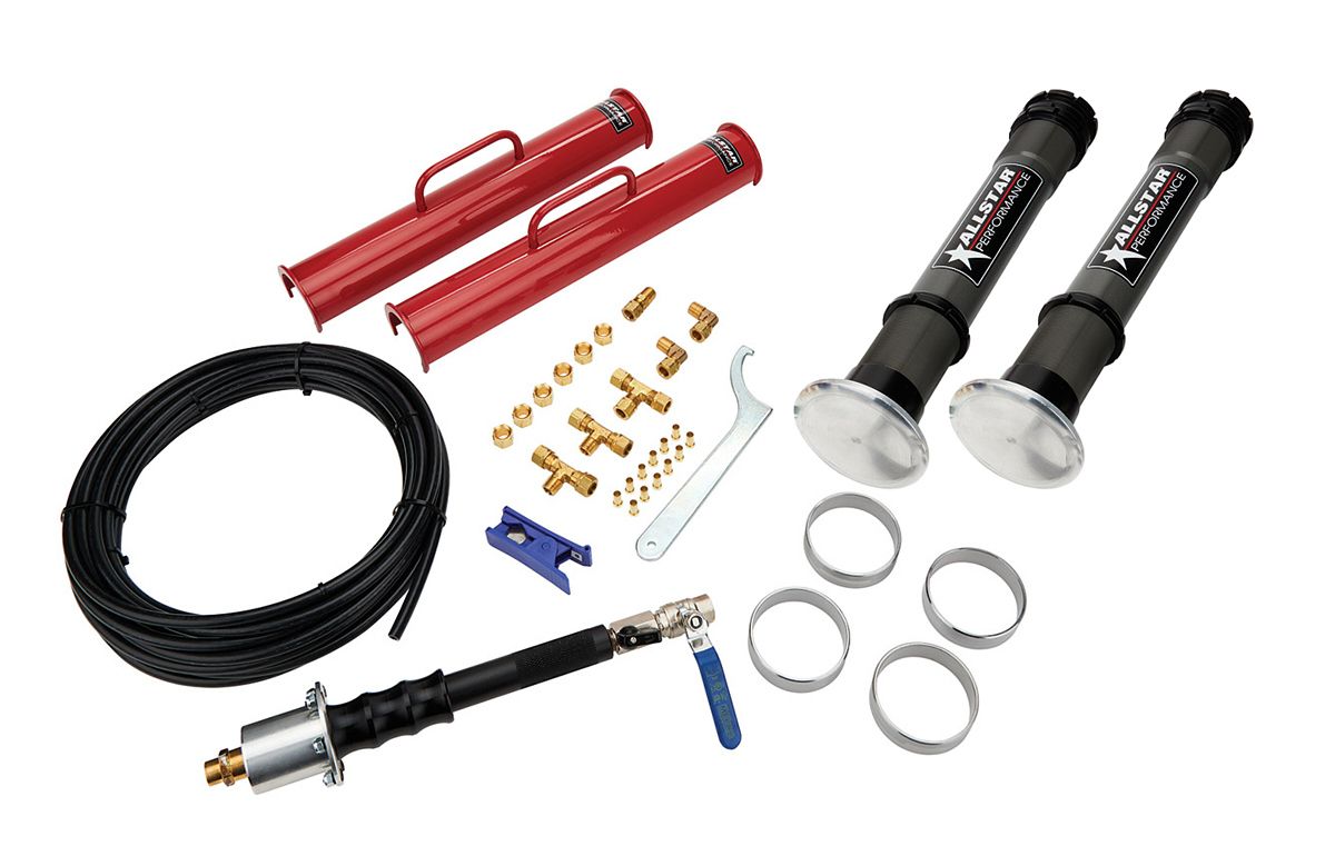 ALLSTAR PERFORMANCEAir Jack Complete Kit 2pcs 15.25in w/Dirt Foot