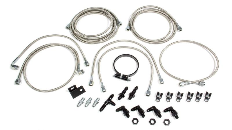 ALLSTAR PERFORMANCEDirt Car Brake Line Kit LM Aftermarket Calipers