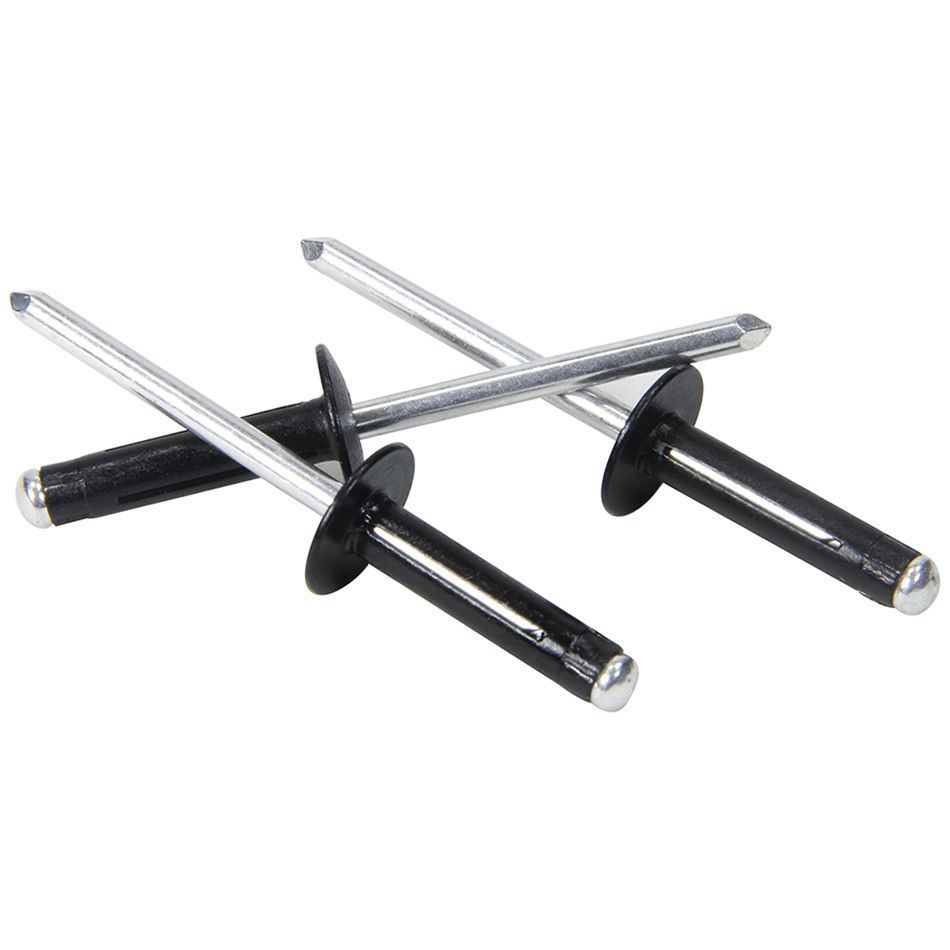 ALLSTAR PERFORMANCEMd Hd Rivet 250Pk Black Flange Type Alum Mandrel