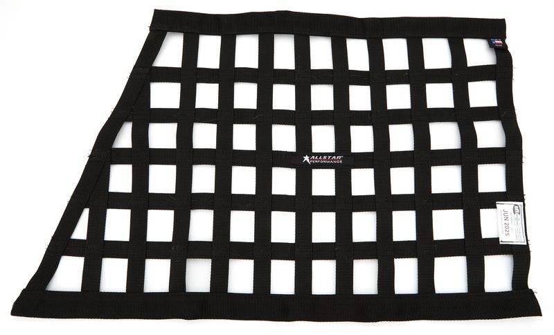 ALLSTAR PERFORMANCEWindow Net Border Style Angled Black SFI