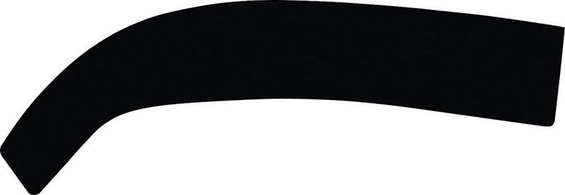 ALLSTAR PERFORMANCELower Nose Support MD3 Black 3/8in Plastic
