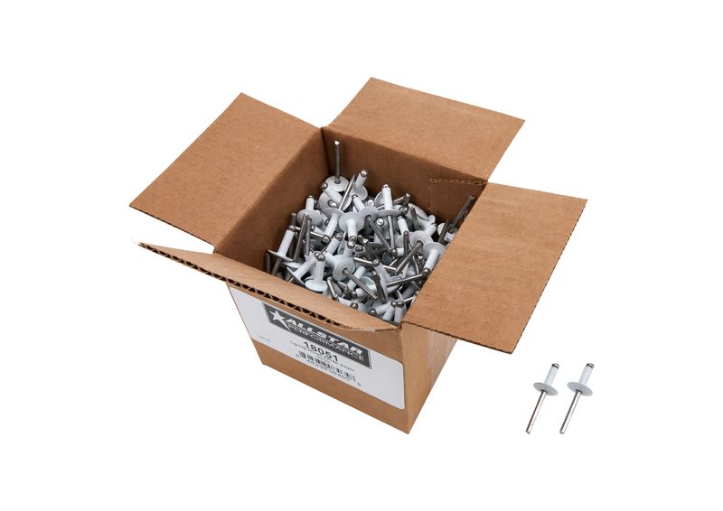 ALLSTAR PERFORMANCELg Hd Rivet White Alum 250pk