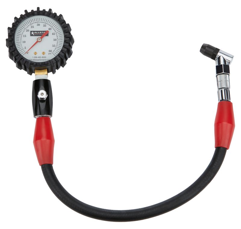 ALLSTAR PERFORMANCETire Pressure Gauge 0-60 PSI 2-1/4in Glow