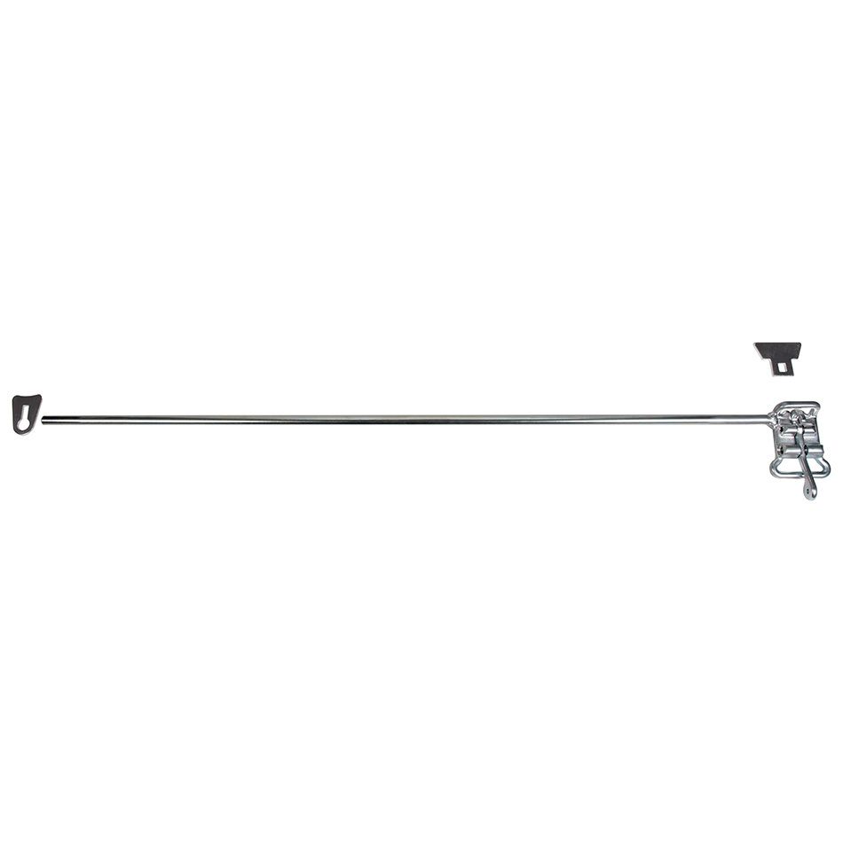 ALLSTAR PERFORMANCEWindow Net Kit Latch Type Round Bar