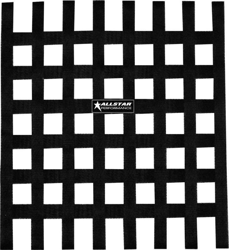 ALLSTAR PERFORMANCEWindow Net Loop Style 18 x 18 SFI Black