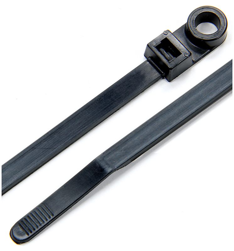 ALLSTAR PERFORMANCEWire Ties Black 11.00 w/ Mounting Hole 25pk