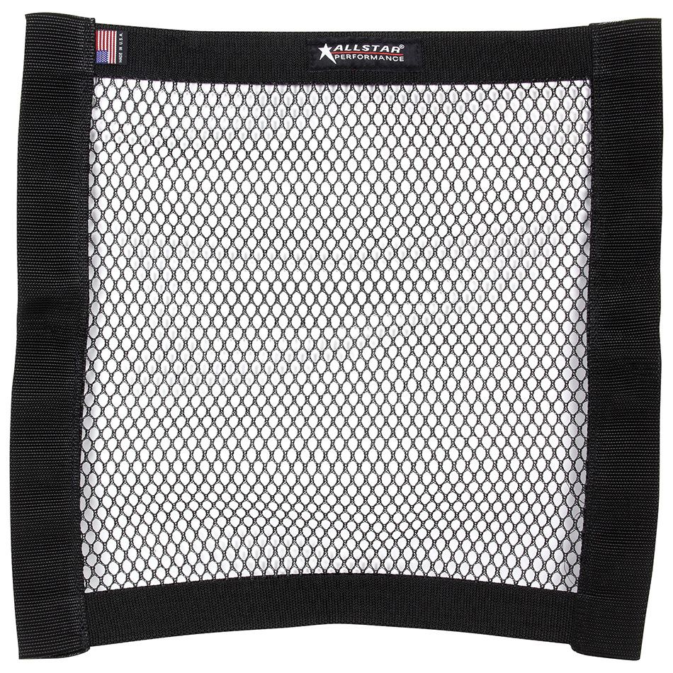 ALLSTAR PERFORMANCEMesh Window Net Black Non SFI 18 x 18