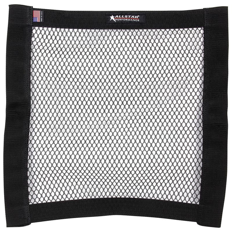 ALLSTAR PERFORMANCEMesh Window Net Black Non SFI 18 x 18