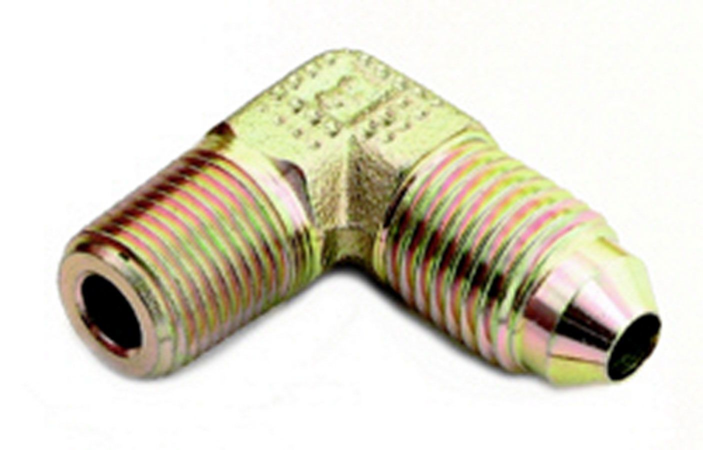 A-1 PRODUCTS 90 Male Elbow #3 to 1/8 NPT Steel Fitting