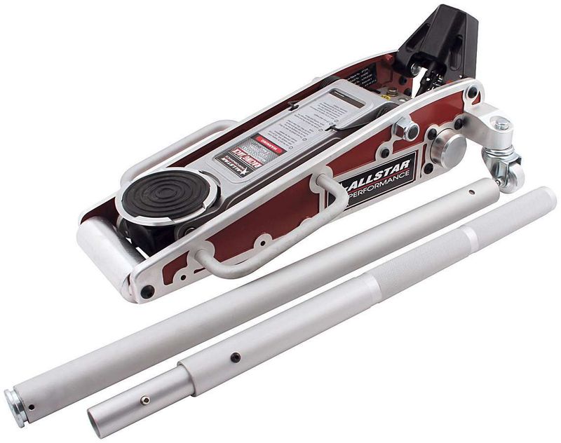 ALLSTAR PERFORMANCEAluminum Racing Jack 3 Pump Red