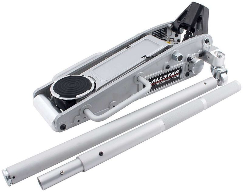 ALLSTAR PERFORMANCEAluminum Racing Jack 6 Pump Silver