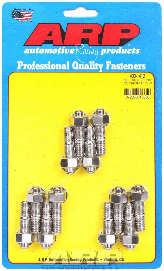 ARPS/S Header Stud Kit - 3/8 x 1.670 OAL (12)