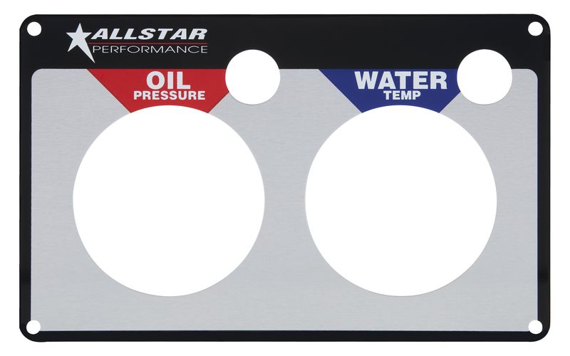 ALLSTAR PERFORMANCERepl 2 Gauge Panel OP/WT