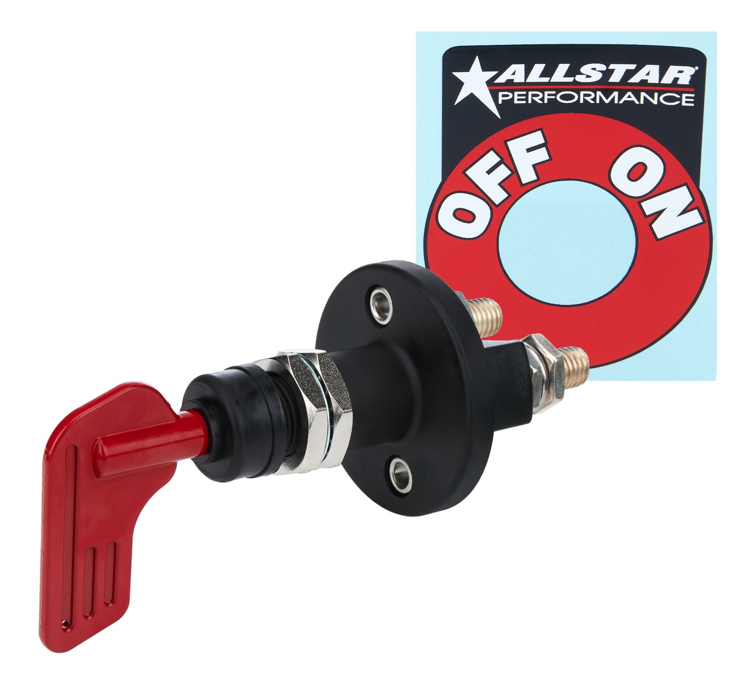 ALLSTAR PERFORMANCEBattery Disconnect with Decal Key Style