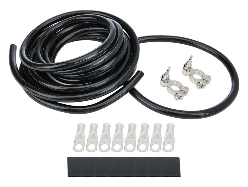 ALLSTAR PERFORMANCEBattery Cable Kit 2 Ga. 1 Battery All Black