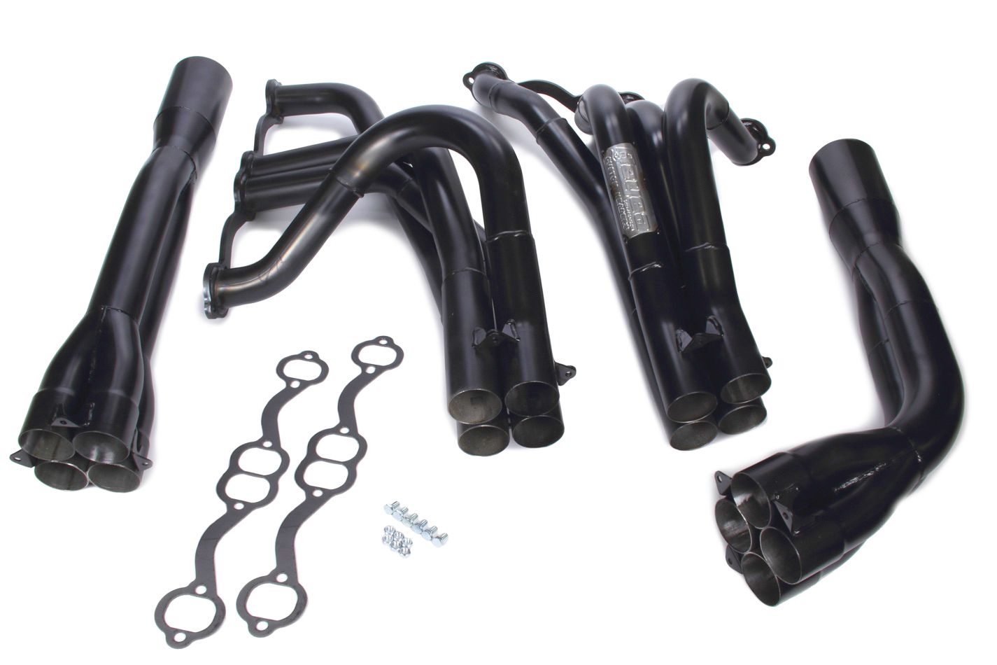 BEYEA CUSTOM HEADERSSBC Tri-Y DLM 23 Deg 1-3/4 - 1-7/8 - 2