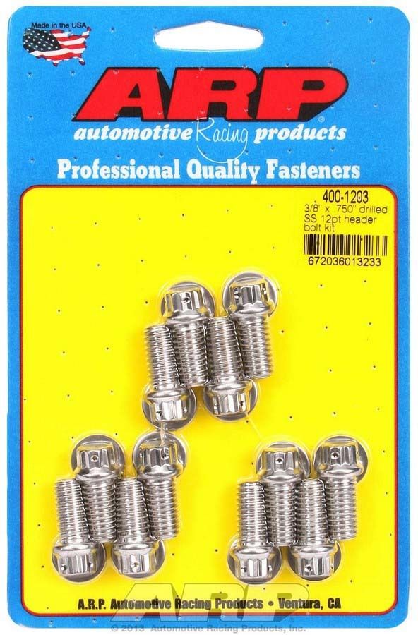 ARPS/S Header Bolt Kit - 3/8 x .750 UHL (12)