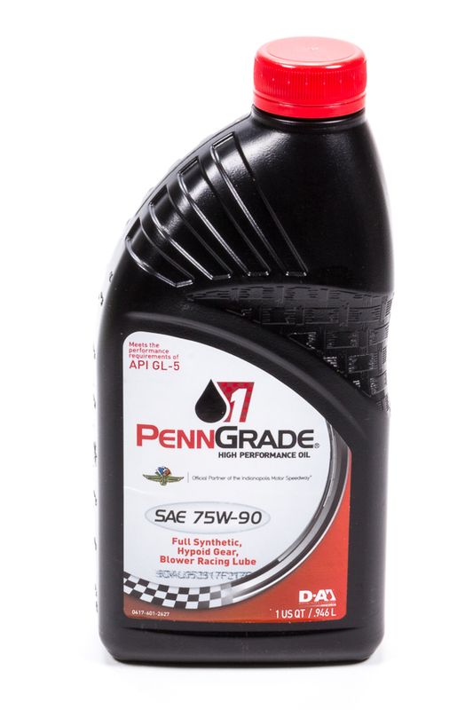 PENNGRADE MOTOR OIL75w90 Hypoid Gear Oil 1 Qt.