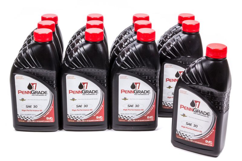 PENNGRADE MOTOR OIL30w Racing Oil Cs/12-Qt