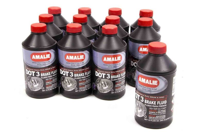 AMALIEDot 3 Brake Fluid Case 12x12 Oz