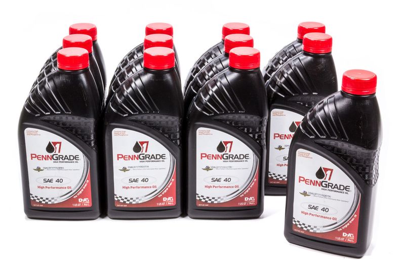 PENNGRADE MOTOR OIL40w Racing Oil Cs/12-Qt