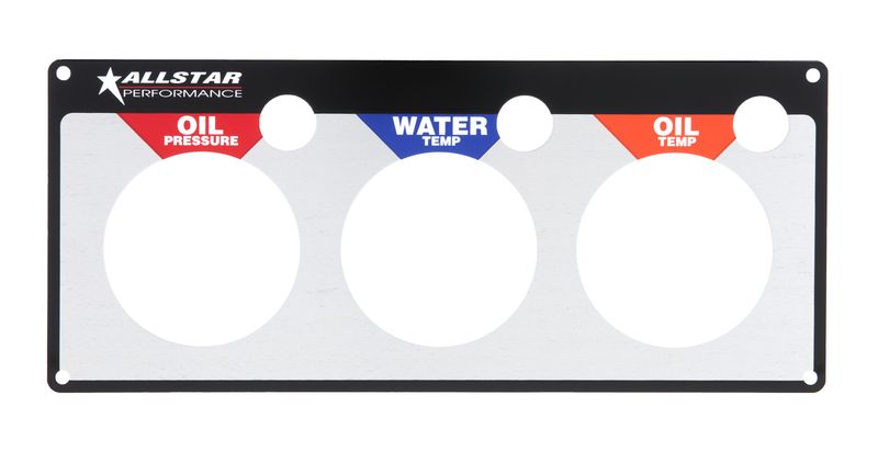 ALLSTAR PERFORMANCERepl 3 Gauge Panel OP/WT/OT