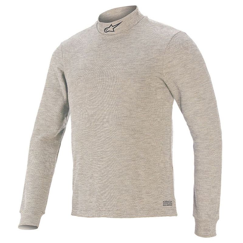 ALPINESTARS USA Race Top V3 Large Lt. Gray Long Sleeve