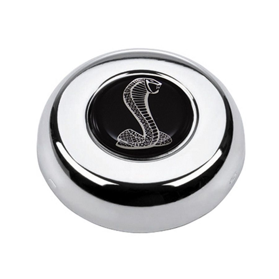 GRANTChrome Horn Button-Cobra