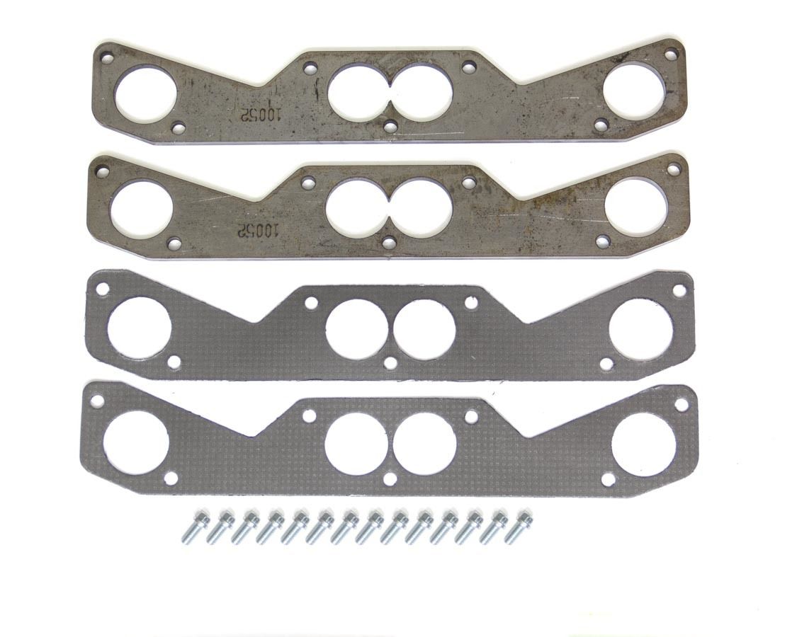 HEDMAN SB Chevy 1.875in Flanges Round Port Outer Flange