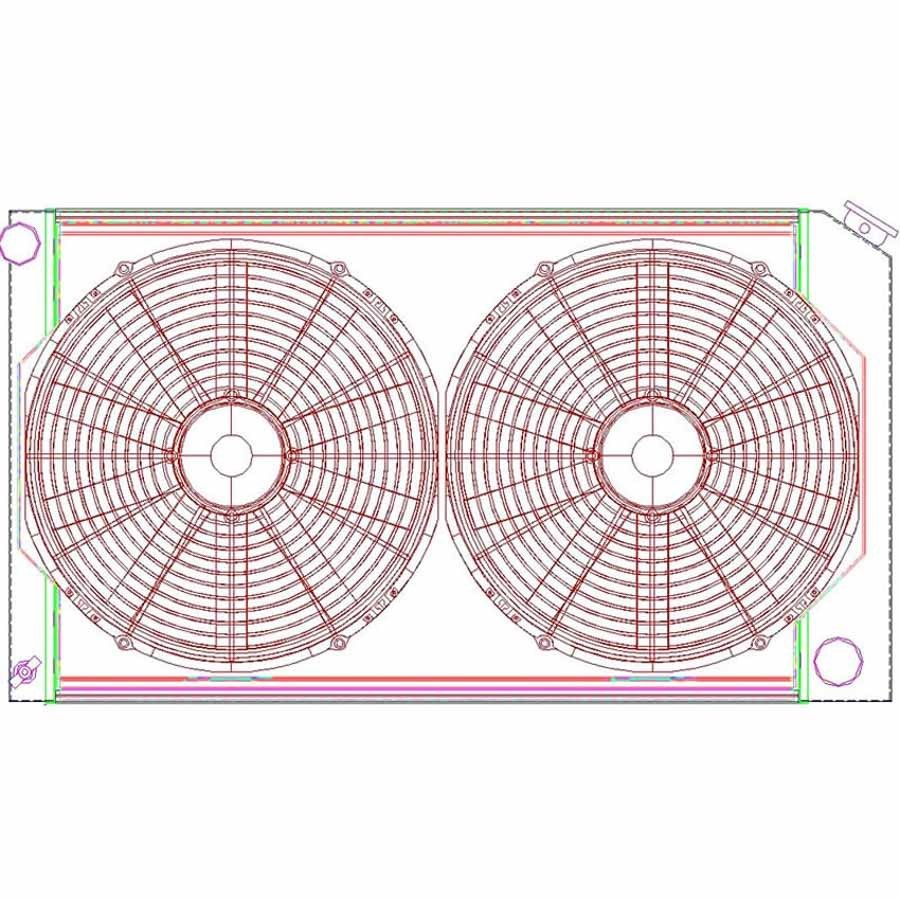 GRIFFINRadiator Combo Unit GM A & G Body