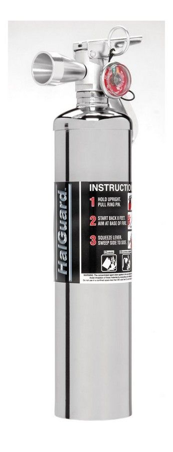 H3R PERFORMANCEFire Ext 2.5lb Halguard Chrome